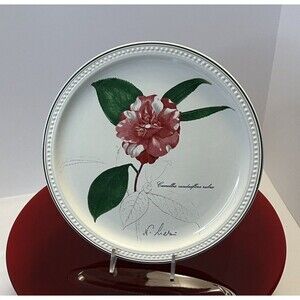 Villeroy & Boch 1979 Camelia Christmas Plate Limited Edition No Box  EUC